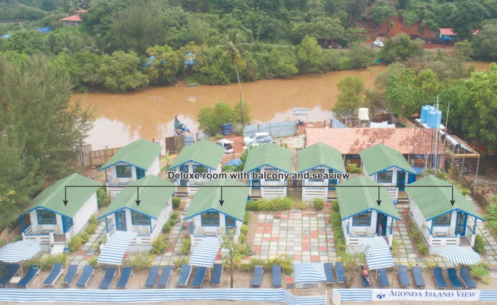 Agonda Island View Hotel Buitenkant foto
